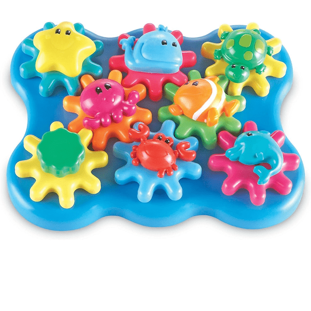 #0100072 Learning Resources - Ocean Wonders Build & Spin - Toy Hermit