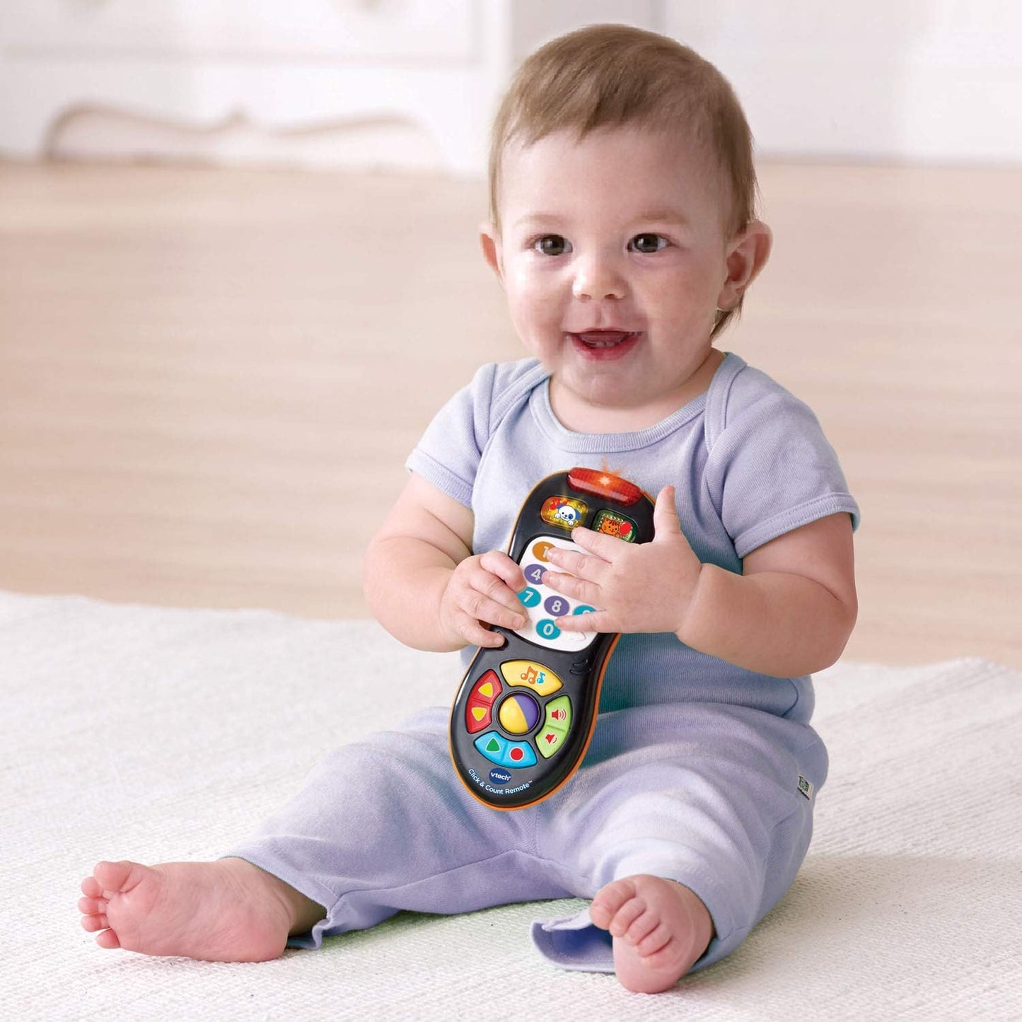 #0100197 Vtech - Click and Count Remote - Toy Hermit