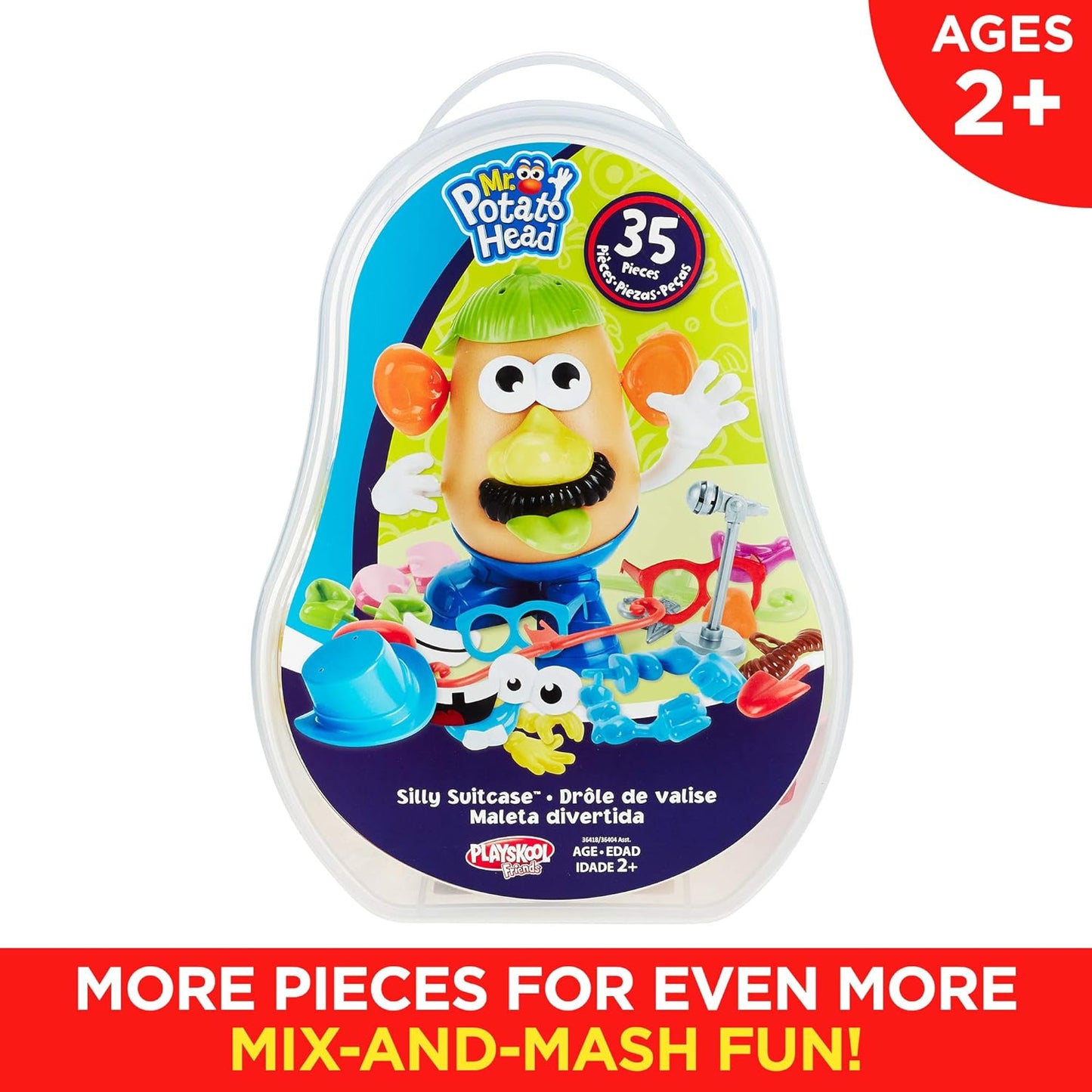 #0200134 Potato Head Silly Suitcase - Toy Hermit