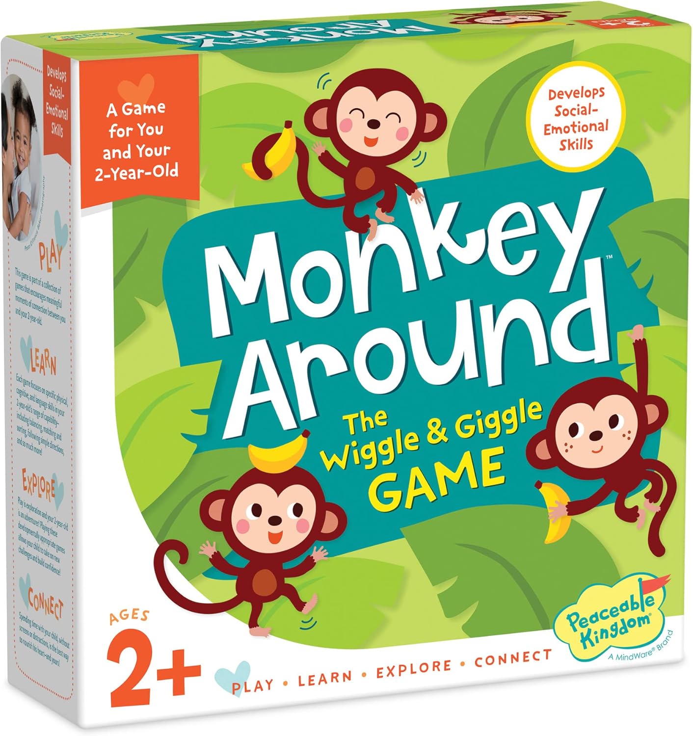 #0200235 Peaceable Kingdom - Monkey Around - Toy Hermit