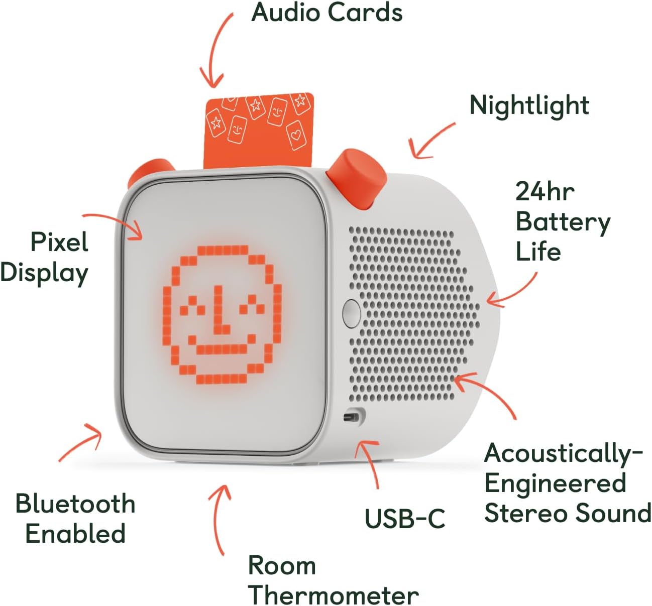 Yotoプレーヤー 第3世代本体 + MYO カード + ドベンチャージャケット Amazon.com: YOTO Player (3rd Gen.) + Make Your Own Card