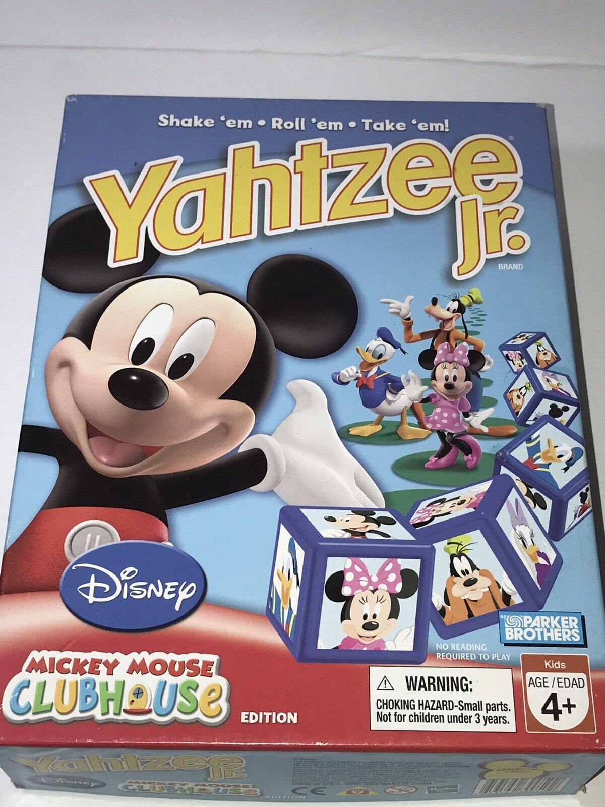 #0400179 Hasbro - Disney Yahtzee Jr - Toy Hermit