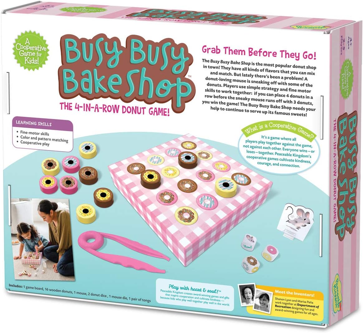 #0400262 Peaceable Kingdom - Busy Busy Bake Shop - Toy Hermit