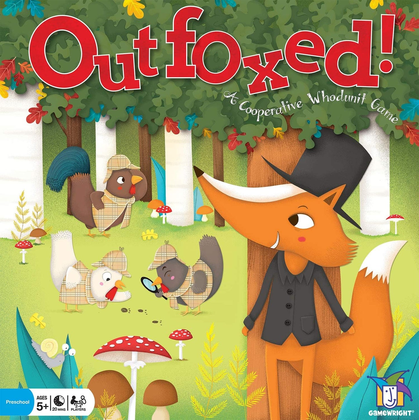 #0500228 Gamewright - Outfoxed - Toy Hermit