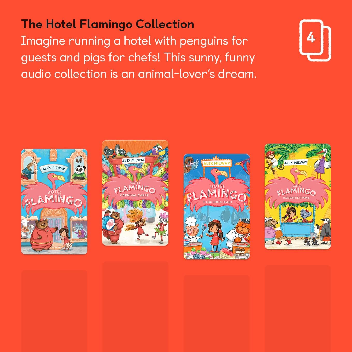#0500407 Yoto - Hotel Flamingo by Alex Milway - Toy Hermit