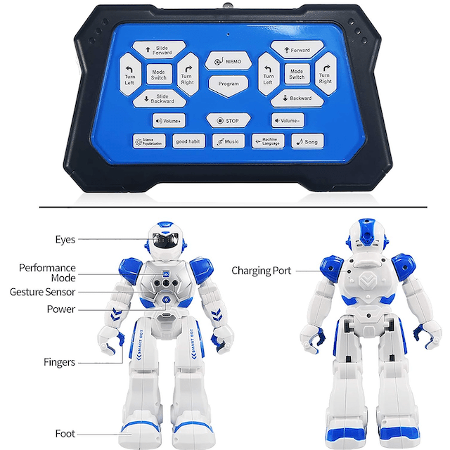 #0600057 RC Programmable Robot - Toy Hermit