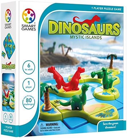 #0600226 Smart Games - Dinosaurs: Mystic Islands - Toy Hermit