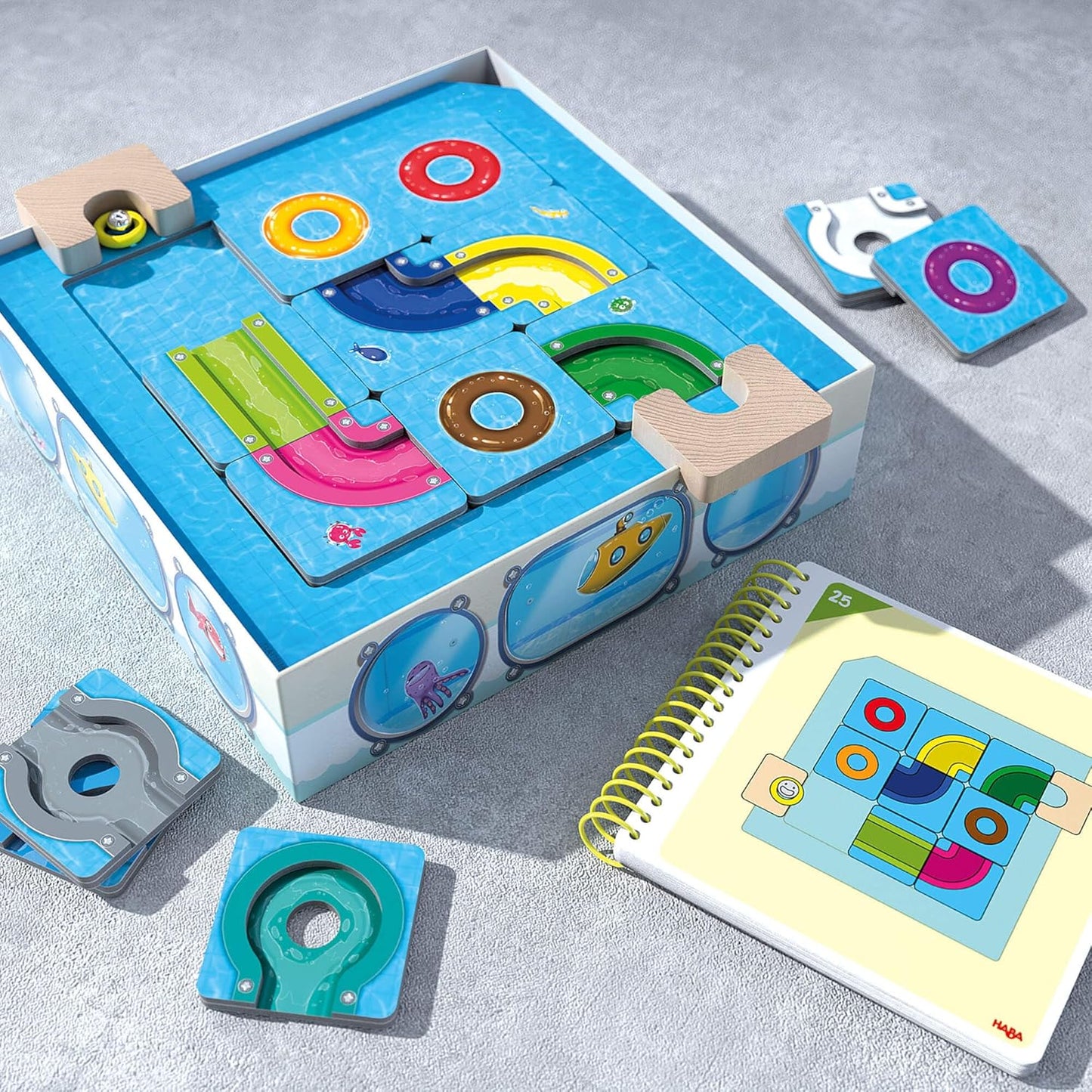 #0600283 Haba - Logic! Games: Splash Labyrinth - Toy Hermit