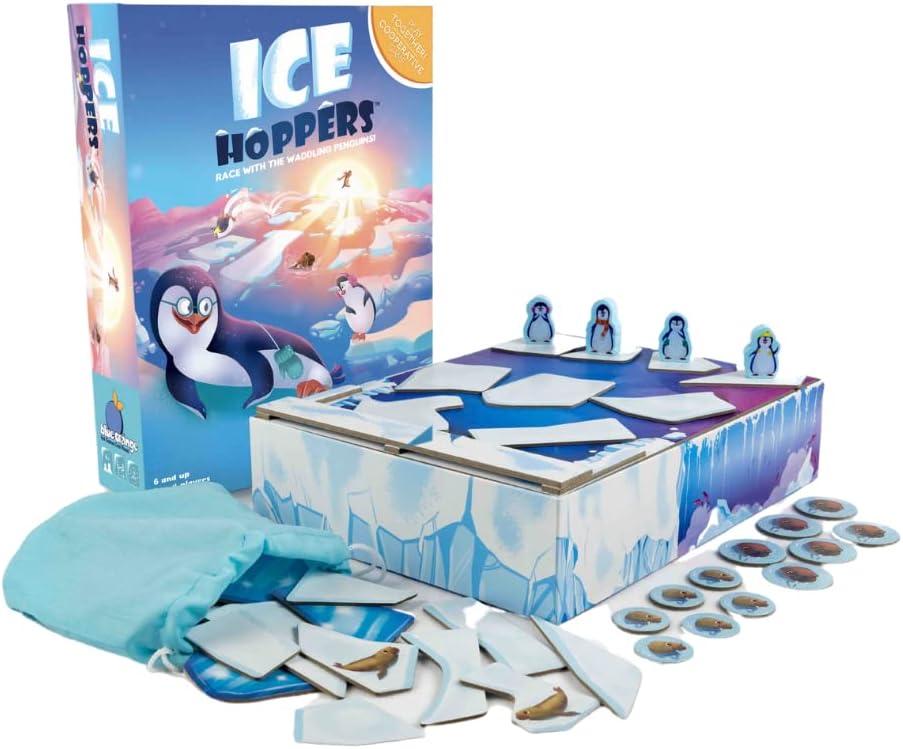 #0600299 Blue Orange - Ice Hoppers - Toy Hermit