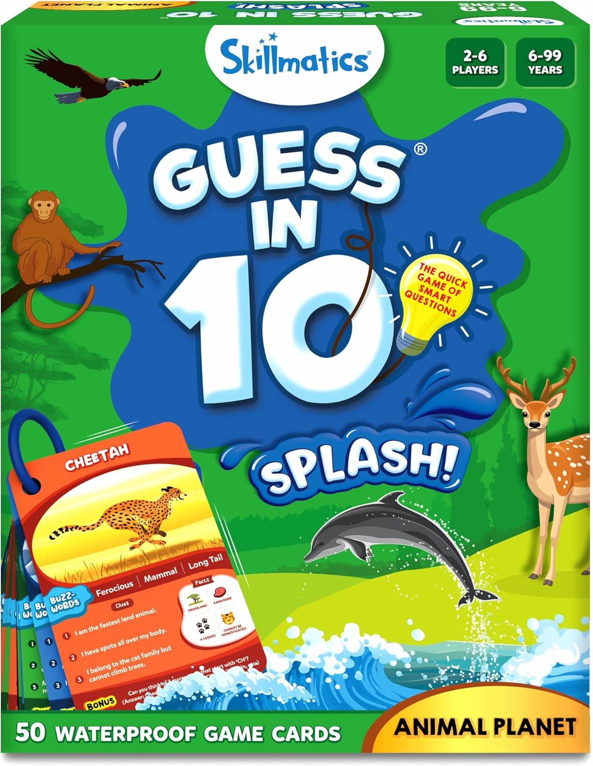 0600331 Skillmatics Guess in 10 Animal Planet Splash! – Toy Hermit