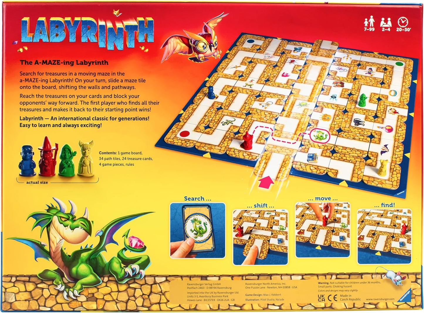 #0700337 Ravensburger - Labyrinth - Toy Hermit