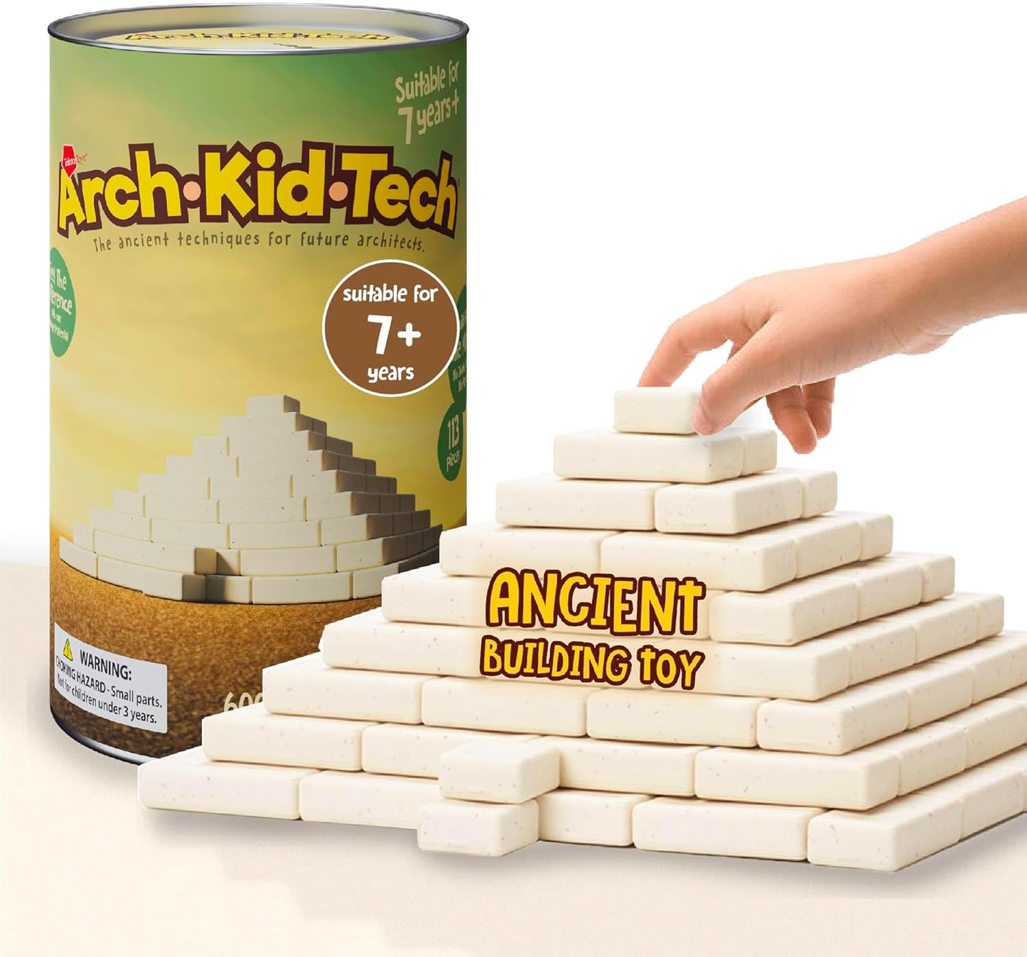 #0700435 Taksa Toys - Arch Kid Tech - Egyptian Pyramid - Toy Hermit