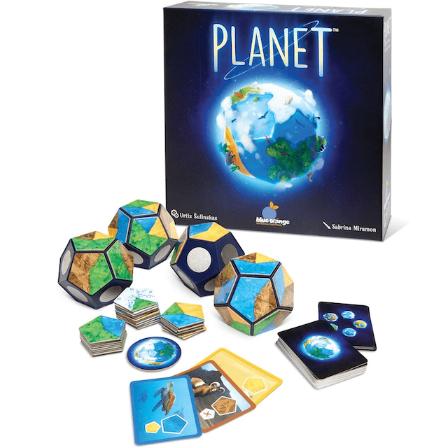 #0800015 Blue Orange - Planet - Toy Hermit