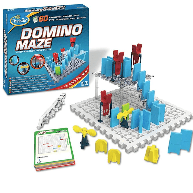 #0800041 ThinkFun - Domino Maze - Toy Hermit