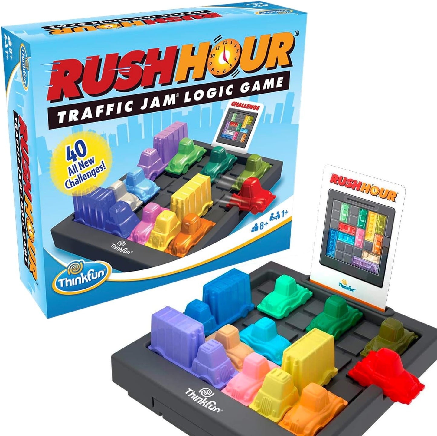 #0800205 ThinkFun - Rush Hour Traffic Jam - Toy Hermit