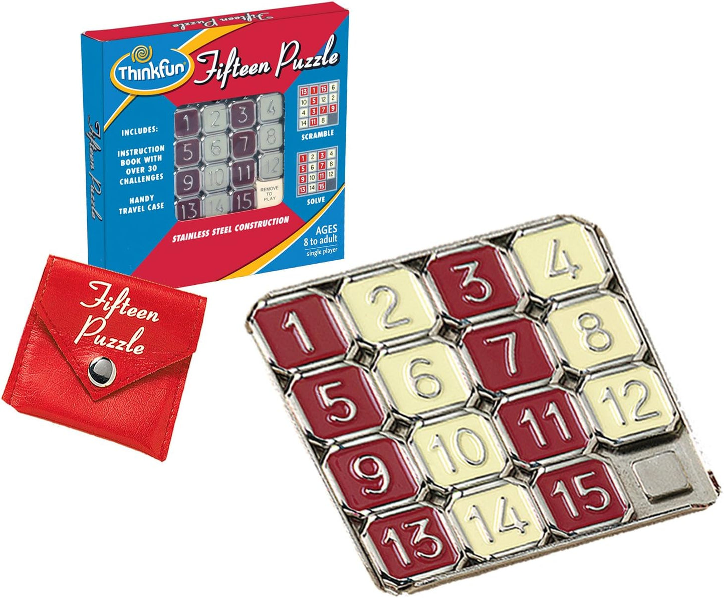 #0800210 ThinkFun - Fifteen Puzzle Game - Toy Hermit