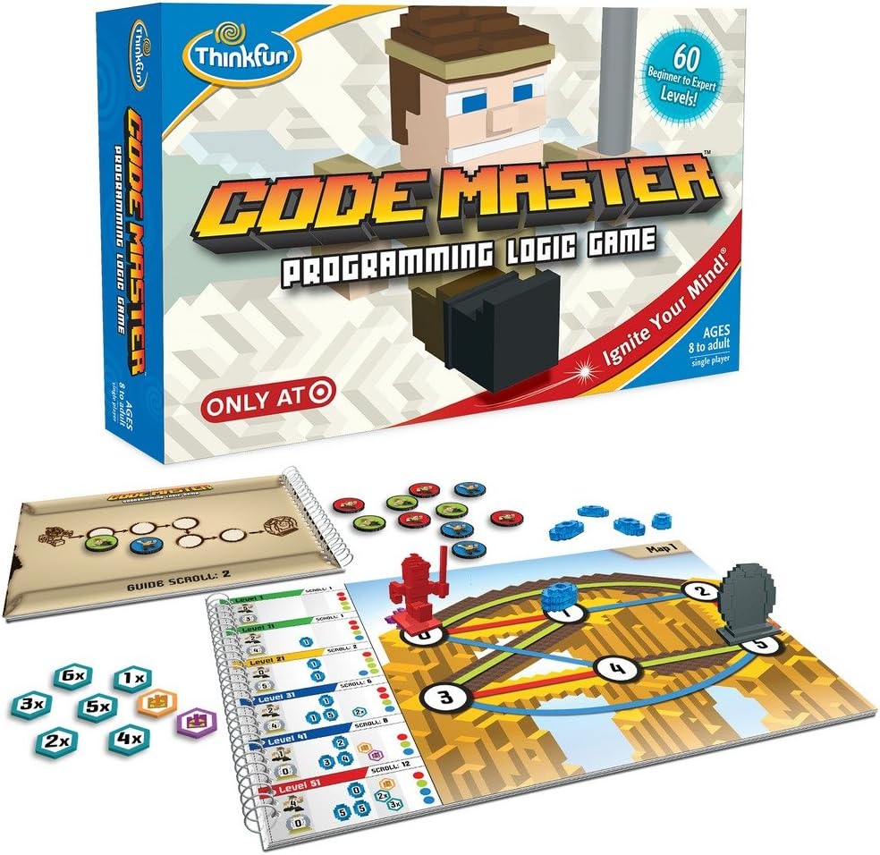 #0800215 ThinkFun - Code Master Programming Logic Game - Toy Hermit
