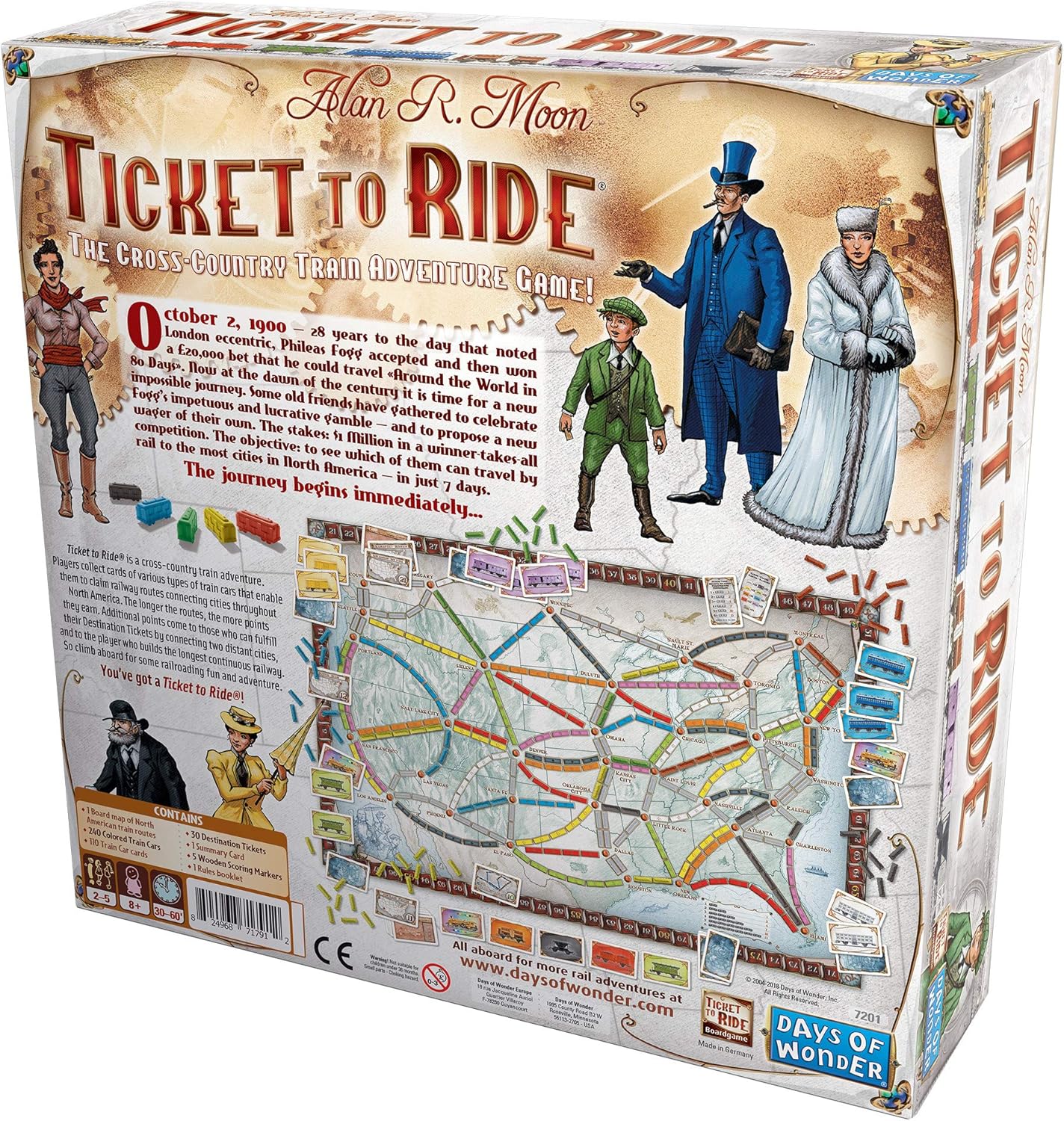 #0800323 Ticket to Ride - Toy Hermit