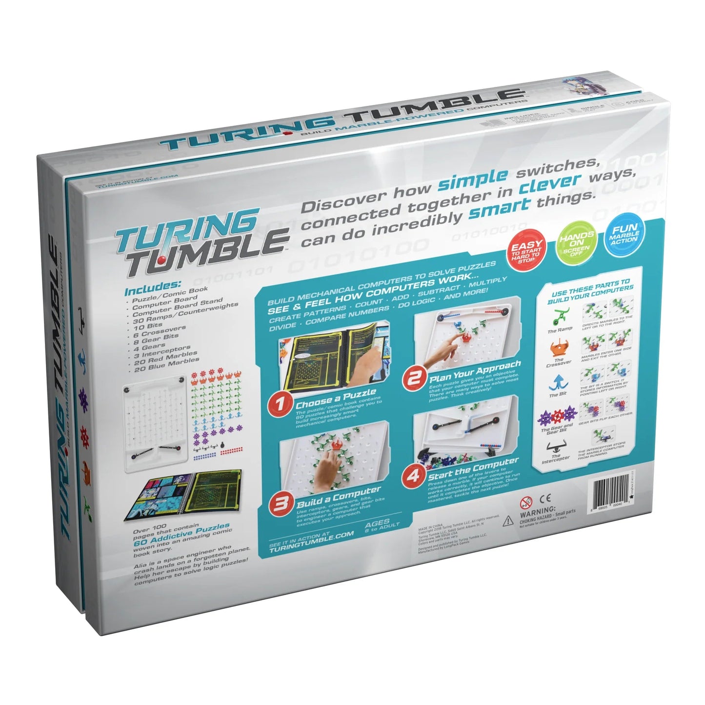 #0800357 Upper Story - Turing Tumble - Toy Hermit