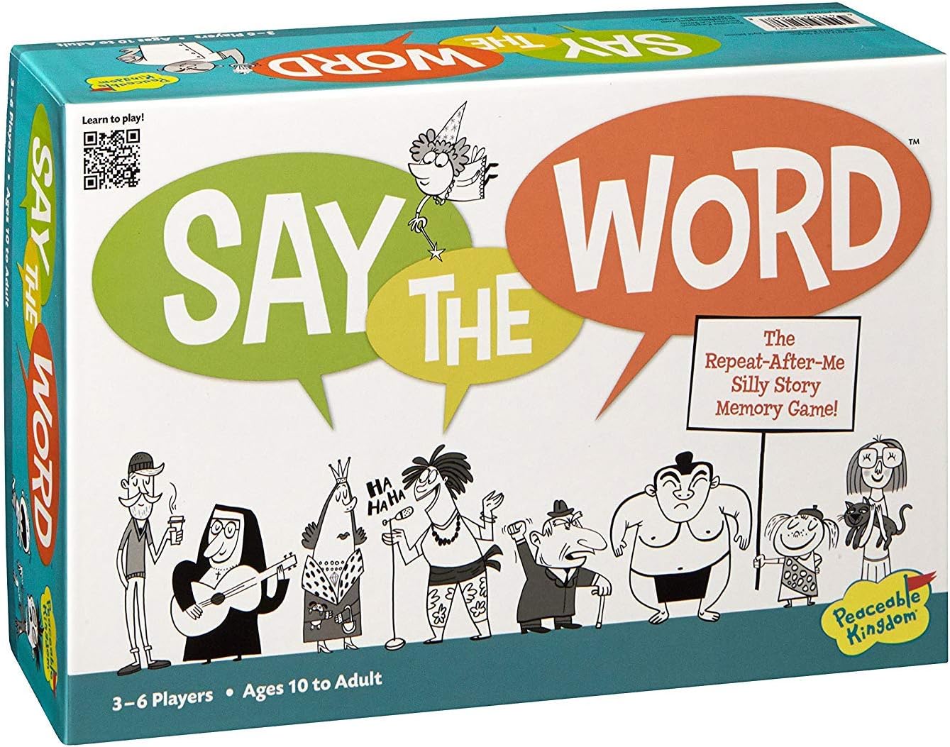 #1000245 Peaceable Kingdom - Say The Word - Toy Hermit