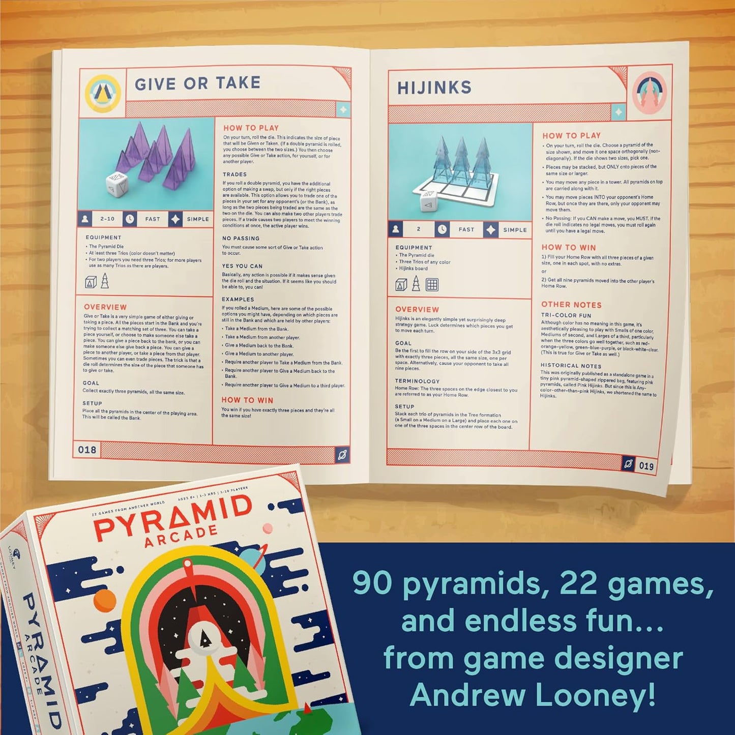 #0800447 Looney Labs - Pyramid Arcade