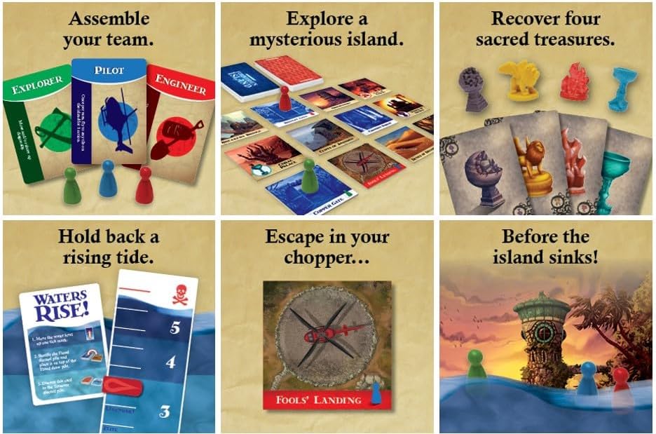 #1000456 Gamewright - Forbidden Island