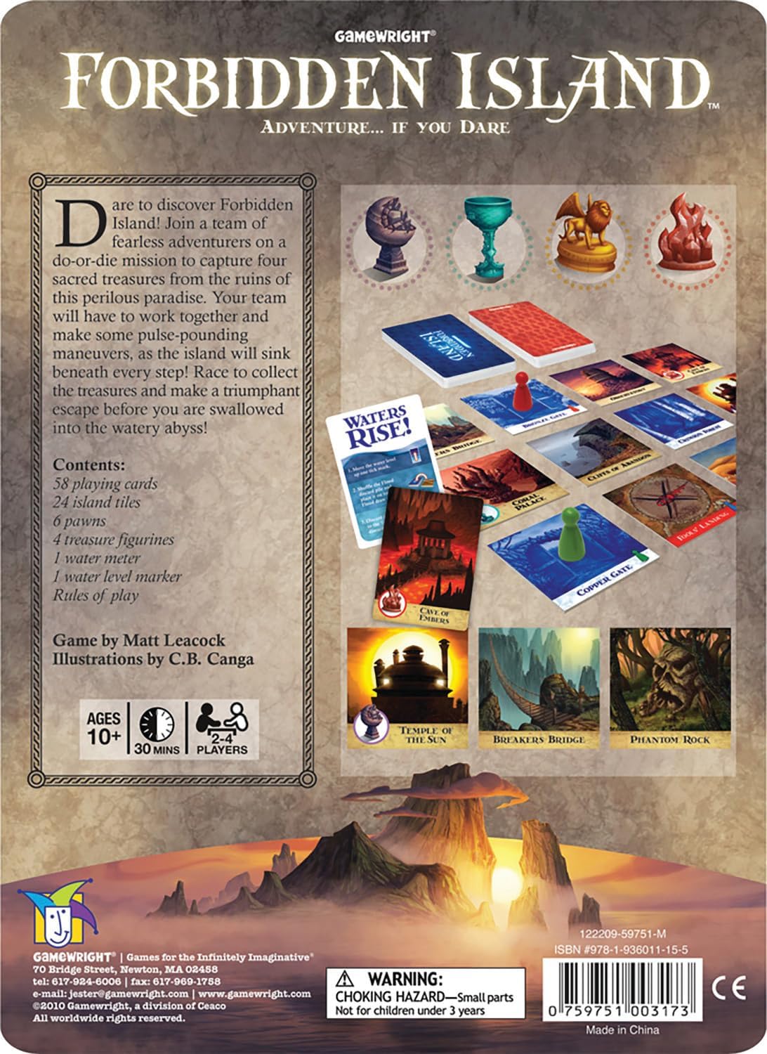 #1000456 Gamewright - Forbidden Island