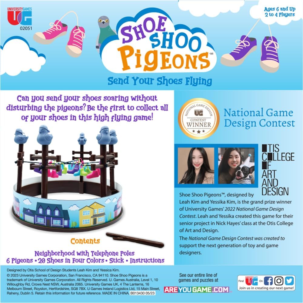 #0600461 Shoe Shoo Pigeons!