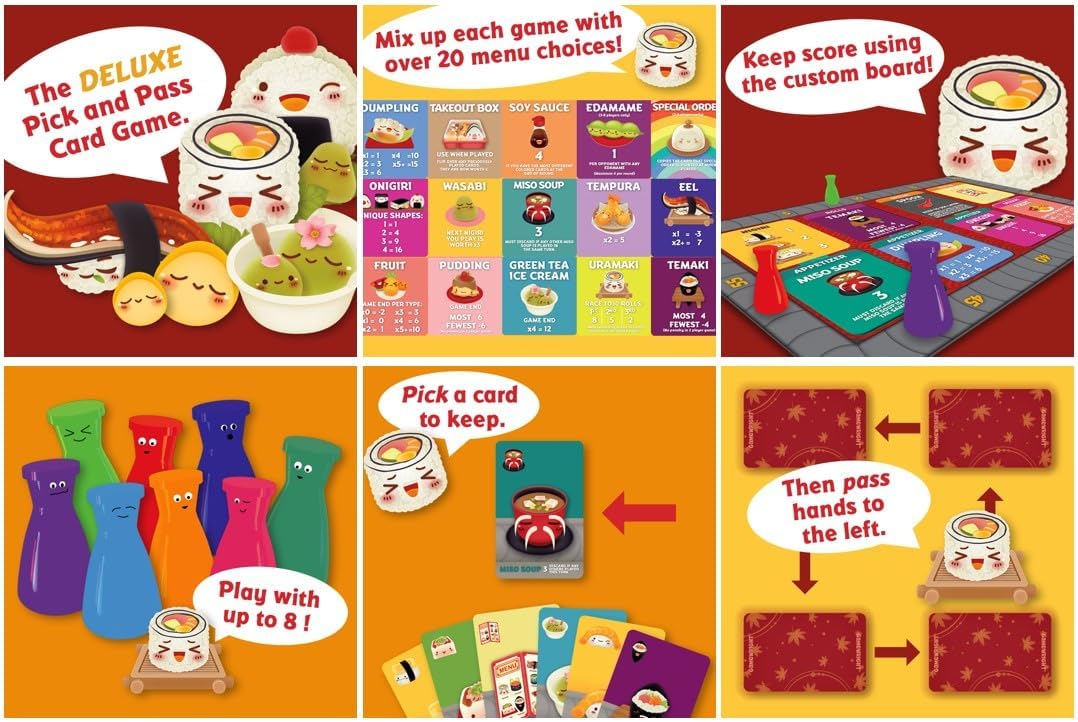 #0800481 Gamewright - Sushi Go Party!