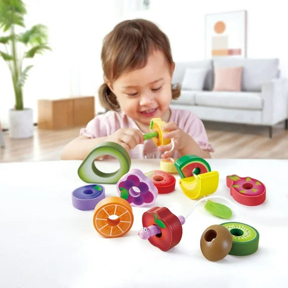 #0200482 Hape - Caterpillar Fruit Feast Set