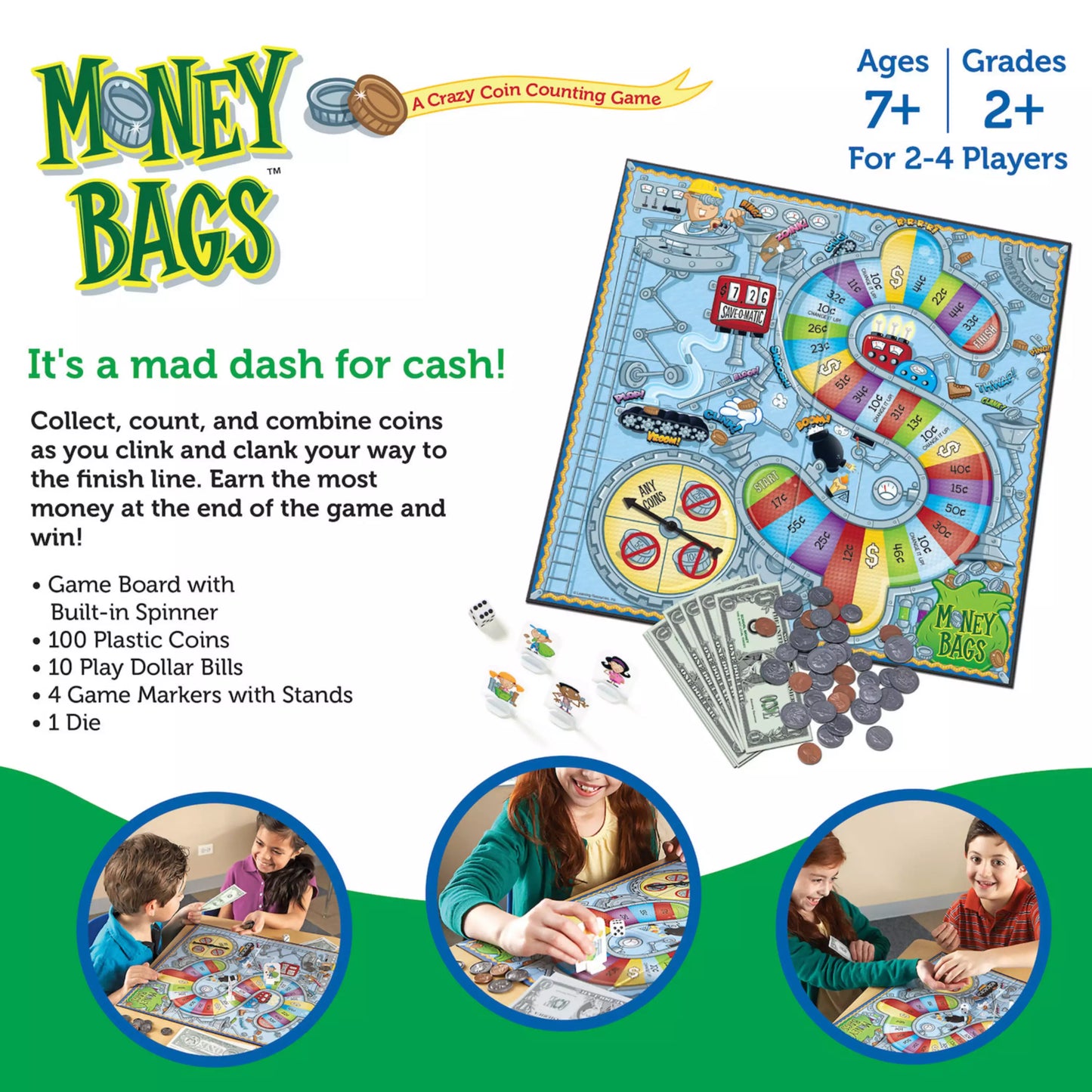 #0700498 Learning Resources - Money Bags
