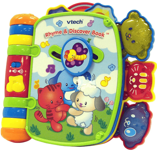 #0100089 Vtech - Rhyme and Discover Book - Toy Hermit