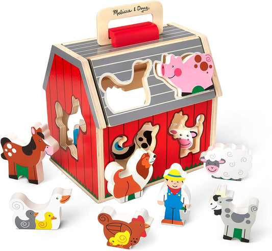 #0200289 Melissa & Doug - Take - Along Barn - Toy Hermit