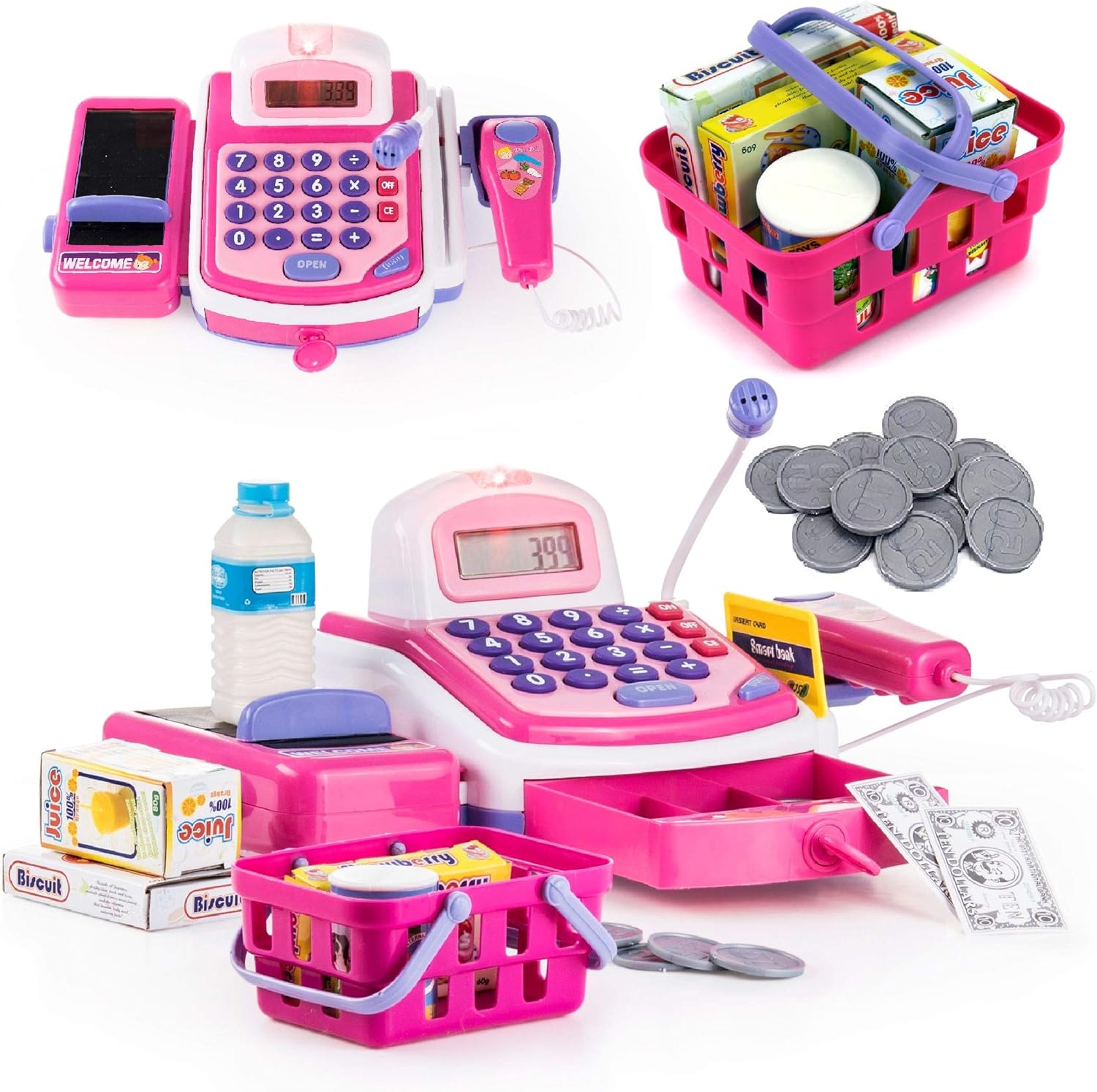 0300155 Cash Register Toy for Kids – Toy Hermit