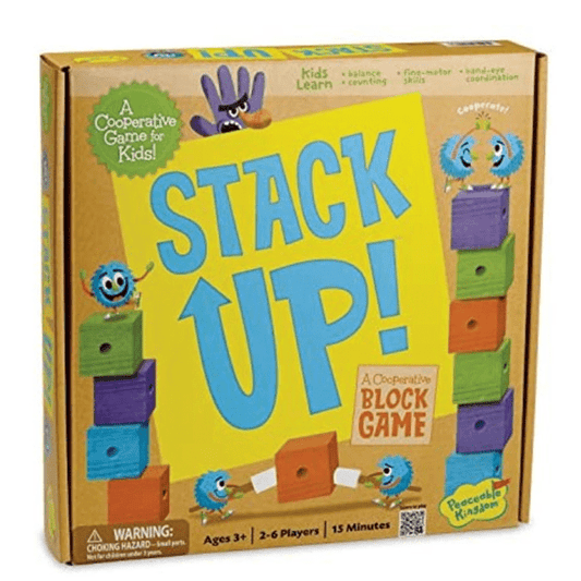 #0300167 Peaceable Kingdom - Stack Up! - Toy Hermit