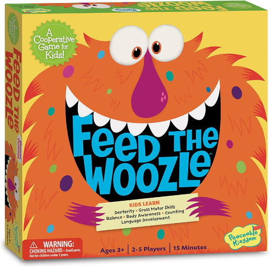 #0300175 Peaceable Kingdom - Feed The Woozle - Toy Hermit
