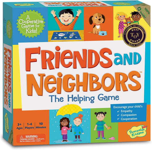 #0300233 Peaceable Kingdom - Friends and Neighbors: The Helping Game - Toy Hermit