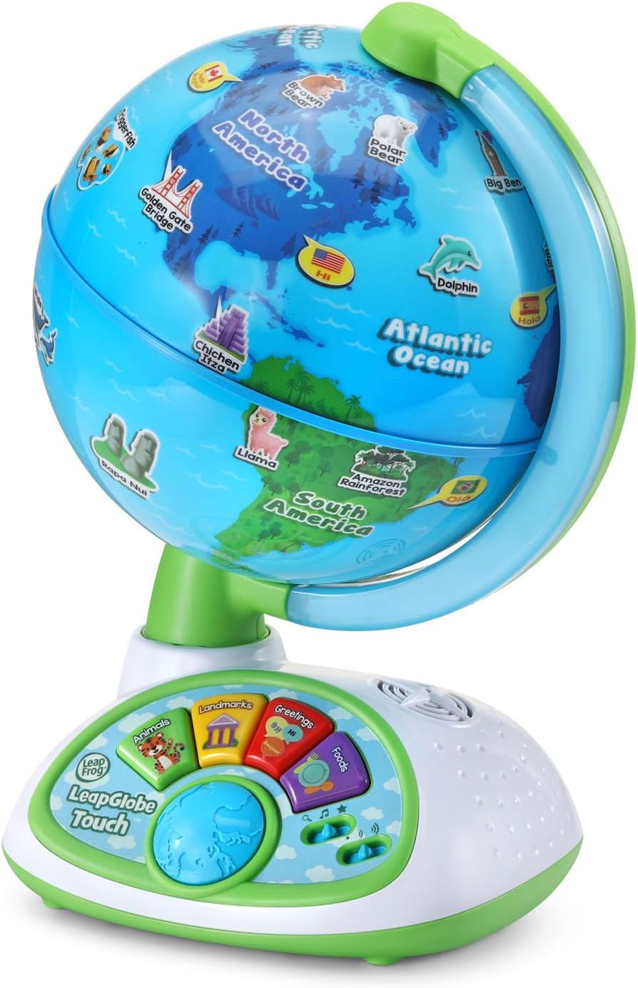 #0300384 LeapFrog - LeapGlobe Touch Interactive Globe - Toy Hermit