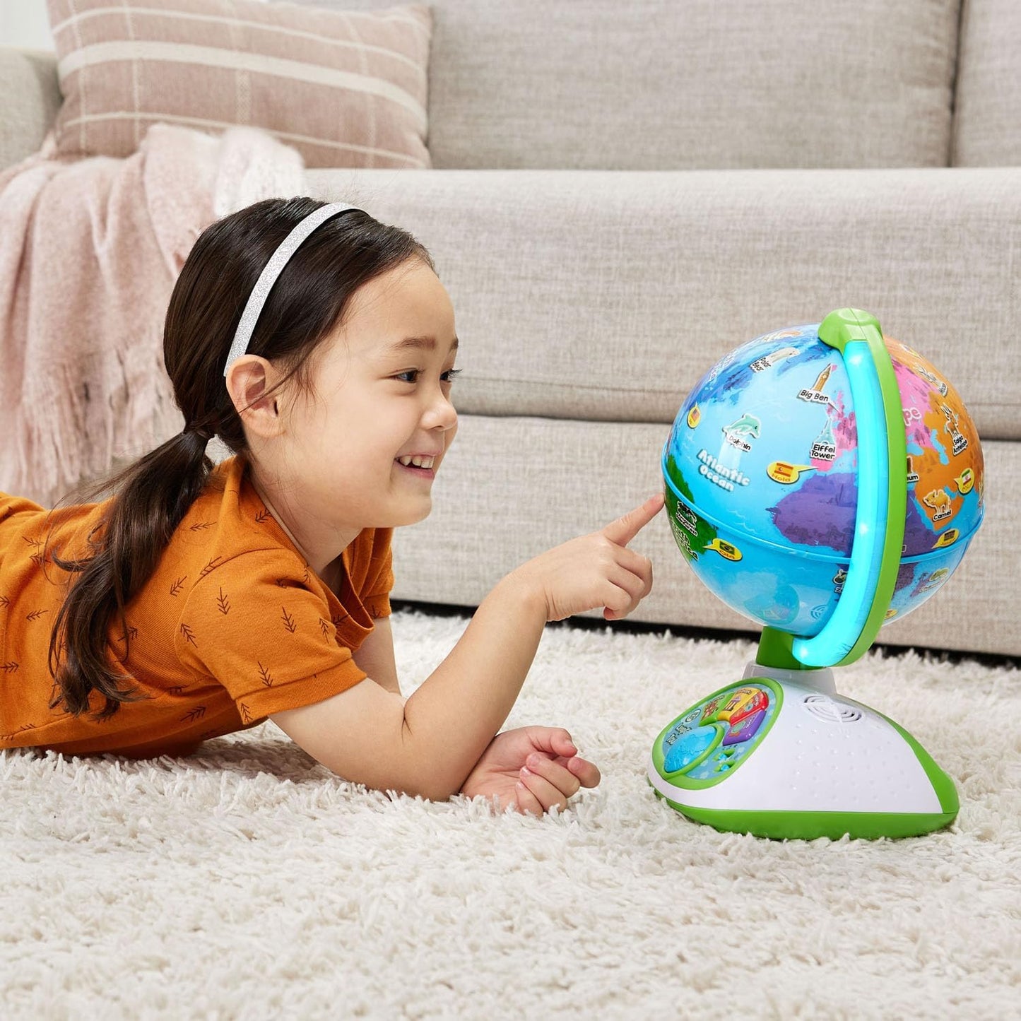 #0300384 LeapFrog - LeapGlobe Touch Interactive Globe - Toy Hermit