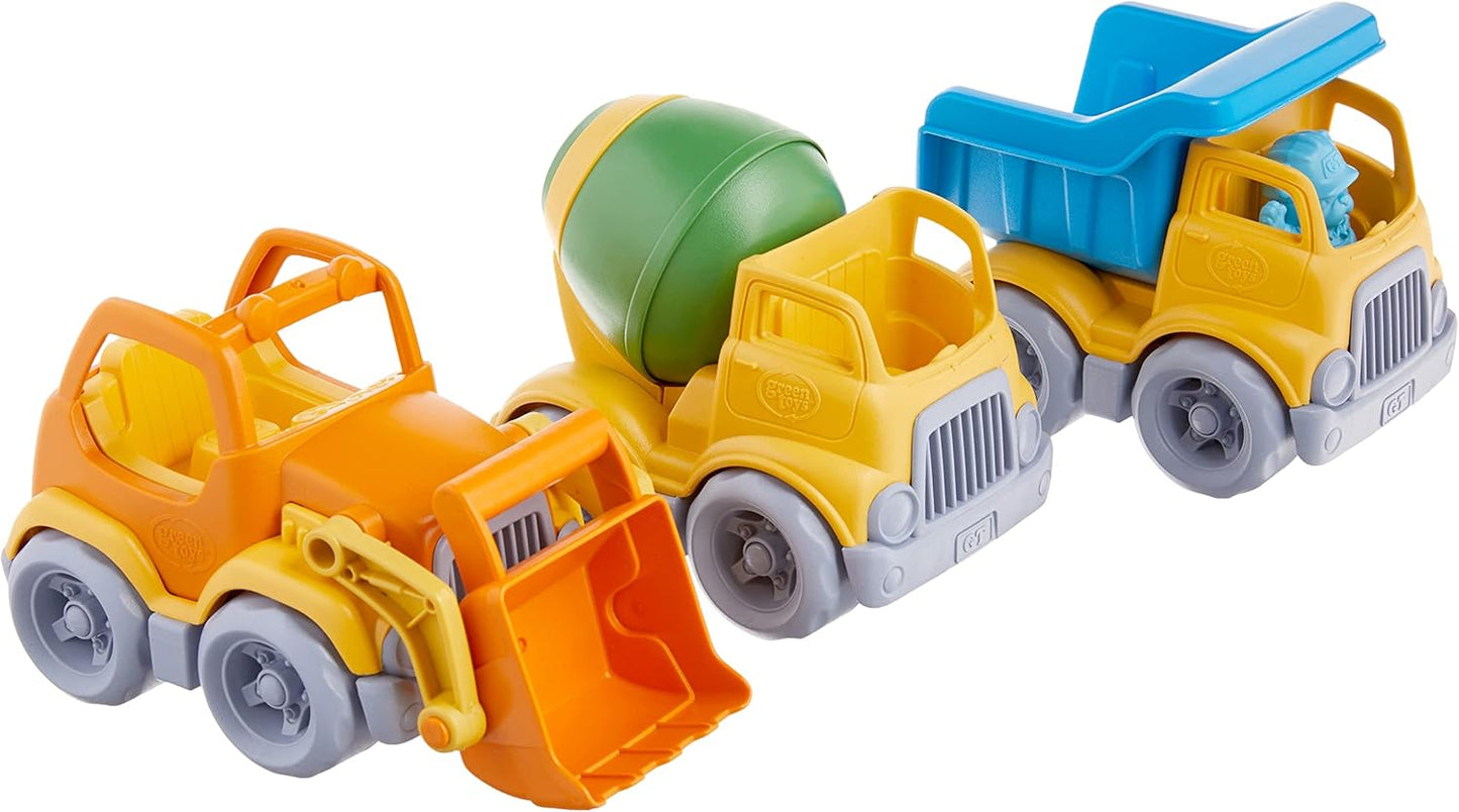 #0300391 Green Toys - Construction Trucks - Toy Hermit