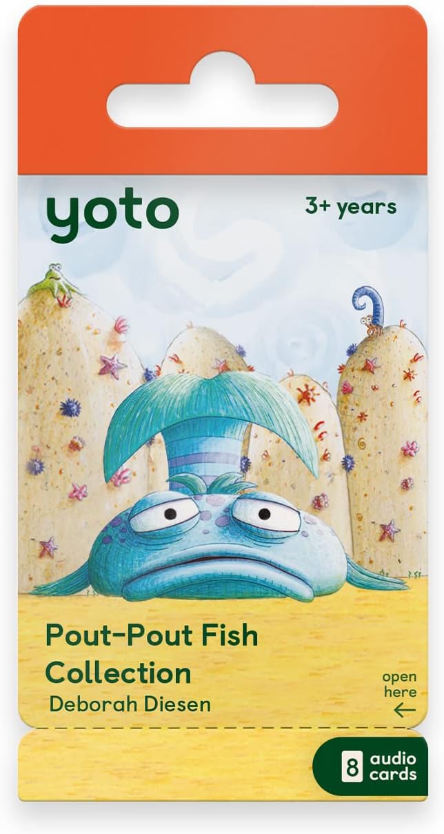 #0300408 Yoto - The Pout - Pout Fish Collection by Deborah Diesen - Toy Hermit