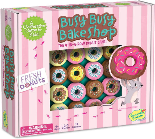 #0400262 Peaceable Kingdom - Busy Busy Bake Shop - Toy Hermit