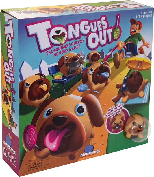 #0400300 Blue Orange - Tongues Out! - Toy Hermit