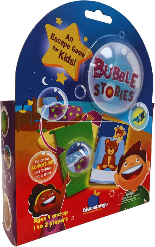 #0400322 Blue Orange - Bubble Stories - Toy Hermit