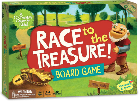 #0500172 Peaceable Kingdom - Race to the Treasure! - Toy Hermit