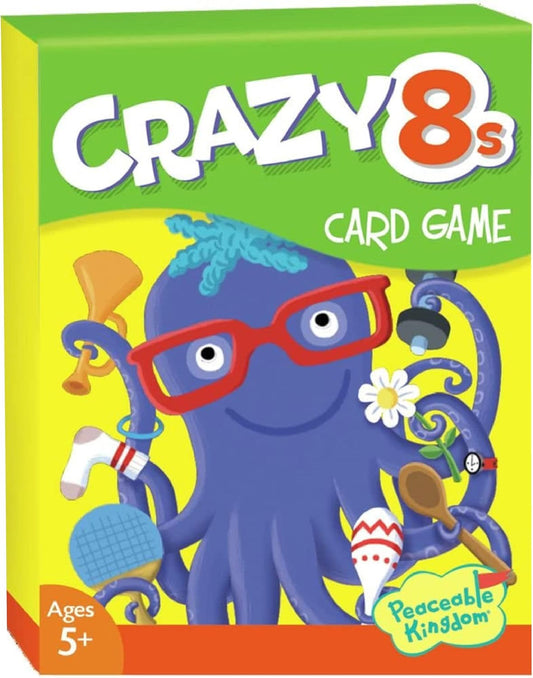 #0500247 Peaceable Kingdom - Crazy 8s - Toy Hermit