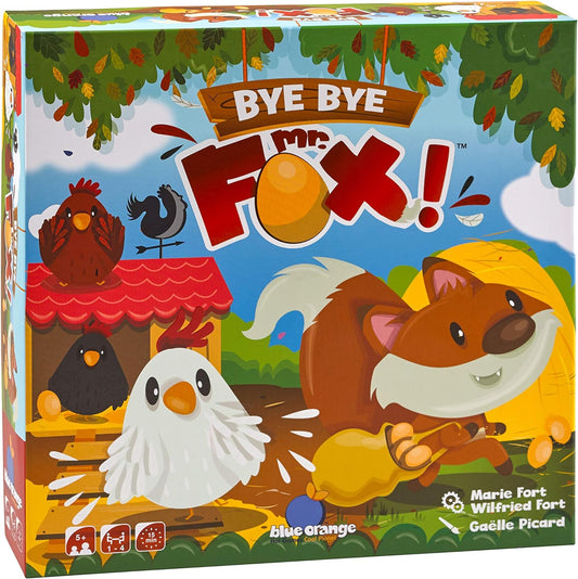 #0500316 Blue Orange - Bye Bye Mr.Fox - Toy Hermit
