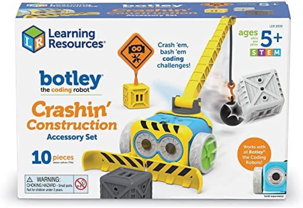 #0500400 Learning Resources - Botley Crashin' Construction Challenge Accessory Set - Toy Hermit