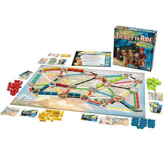#0600021 Ticket to Ride First Journey - Toy Hermit