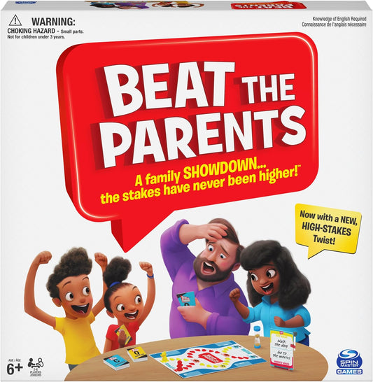 #0600181 Beat The Parents Classic Family Trivia Game - Toy Hermit